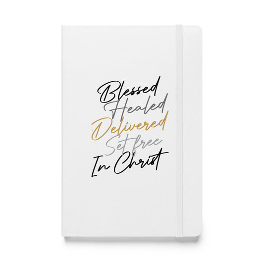 Blessed Healed Hardcover bound Notebook Journal